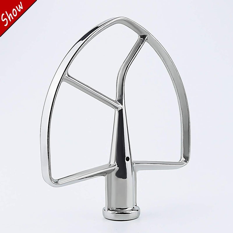 prime&swift W10376294 Flat Blade Paddle fit for Kitchen Aid 7&8 Quart Kitchen Stand Mixer Attachments,Food Grade Stainless Steel Mixer Attachment,prime&swift - Image 2